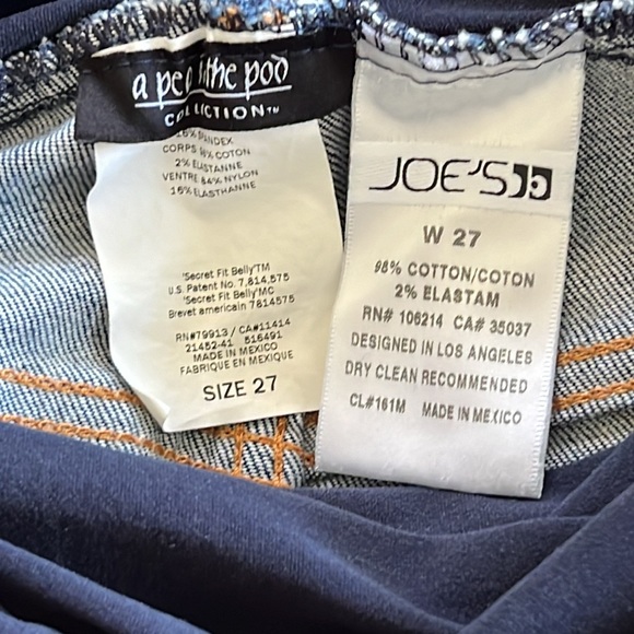NWOT 🫛 Joe’s - A Pea In the Pod Jean skirt - maternity - size W27. - Picture 4 of 4